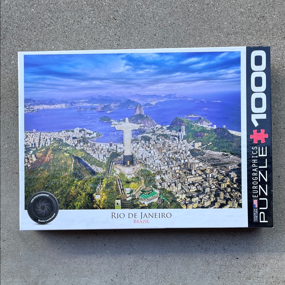 Rio De Janeiro, Brazil, 1000 piece jigsaw puzzle